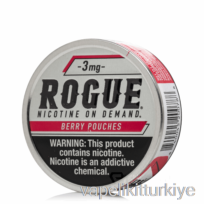 Vape Likit Rogue Nikotin Torbaları - Berry 3mg
